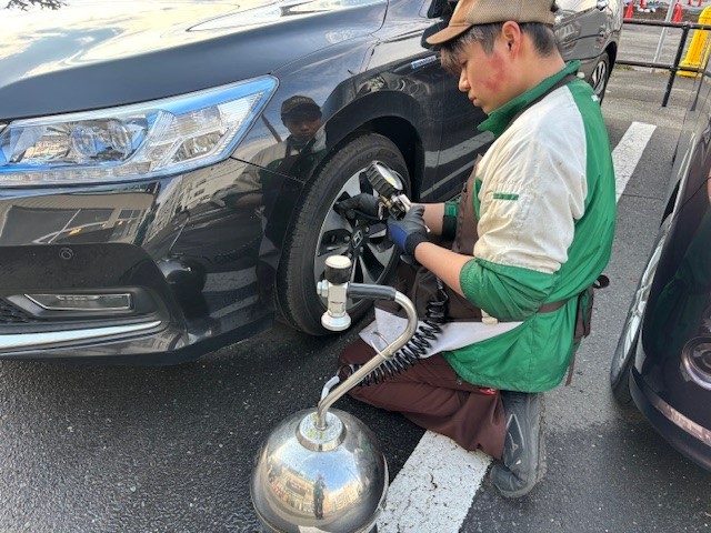 タイヤ　履き替え　点検　100ｋｍ点検　札幌　中央区